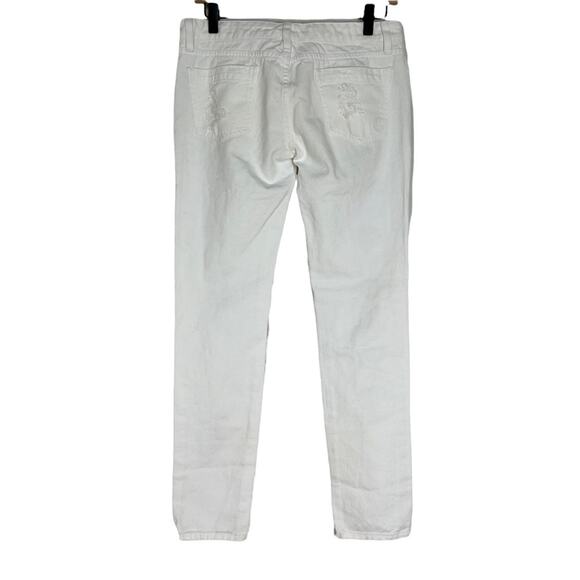 NWT CARMAR White Distressed Jeans Size 27 - Picture 3 of 7